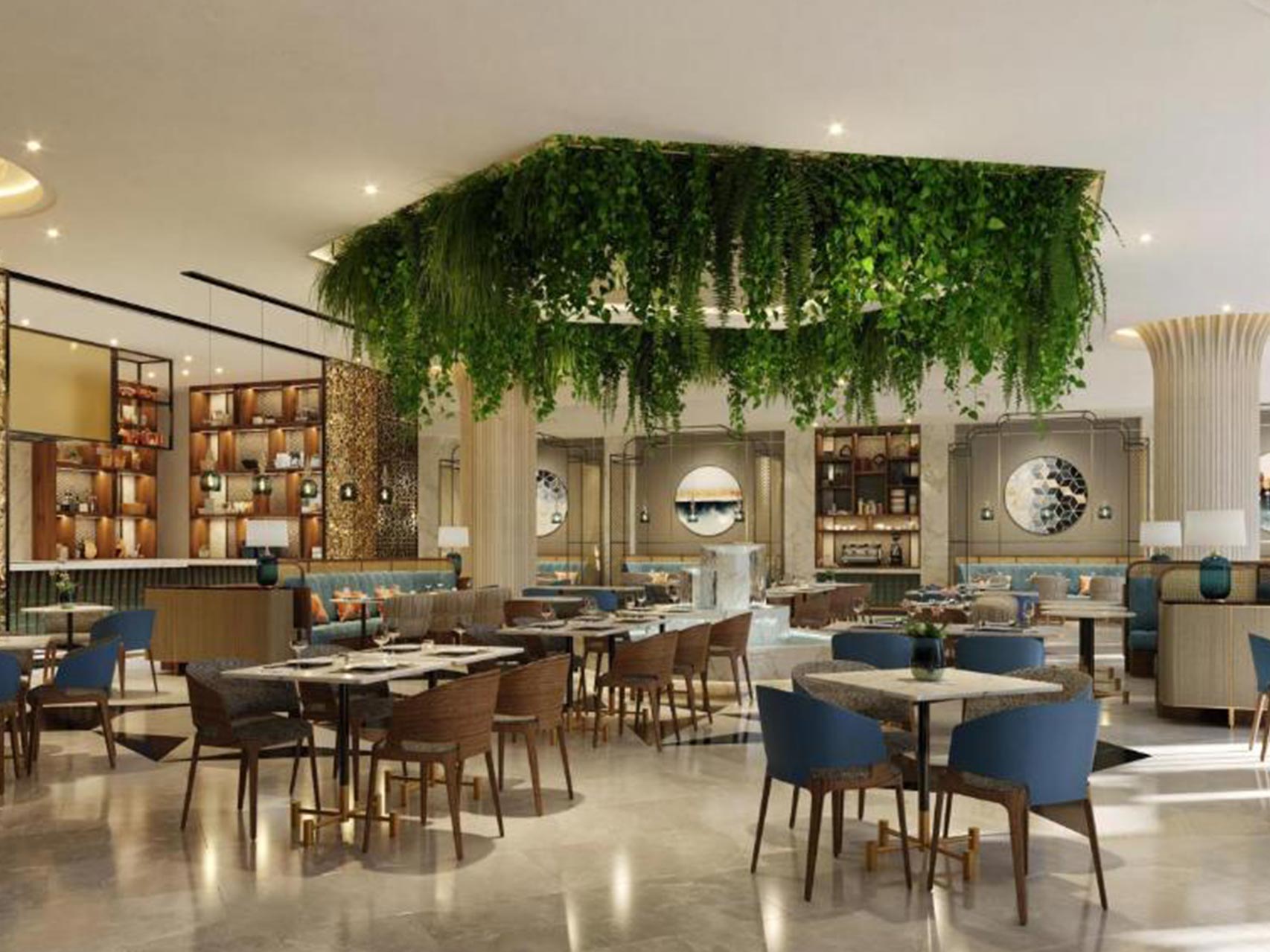 凯宾斯基酒店餐厅家具